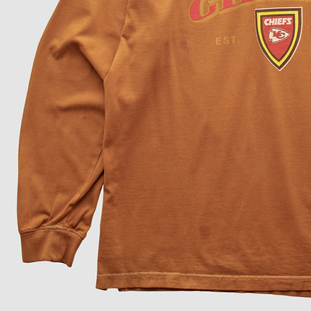 Kansas City Chiefs NFL 2000s Pullover Sweatshirt - Brown Vintage sale
