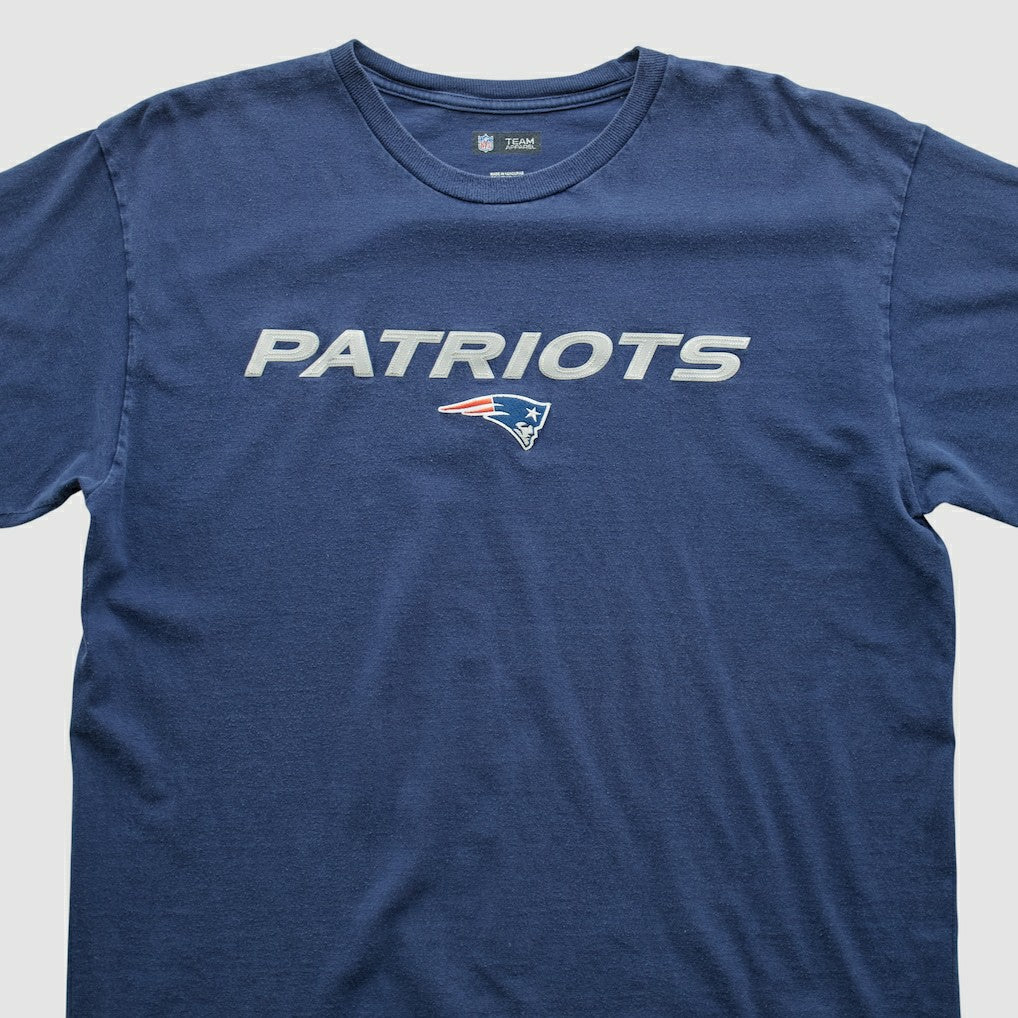 New England Patriots NFL 2010s T-shirt - Navy Vintage cheap