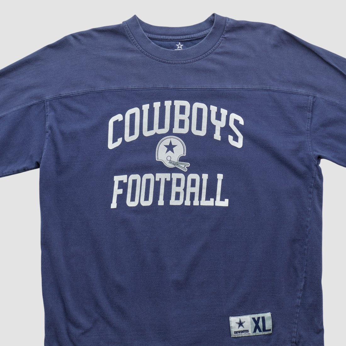 Dallas Cowboys Cowboys Authentic Apparel 2000s Long Sleeve T-shirt - Navy Vintage online