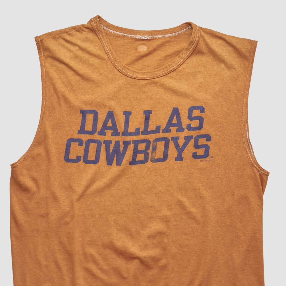 Dallas Cowboys Champion 1994 Tank - Orange Vintage on sale