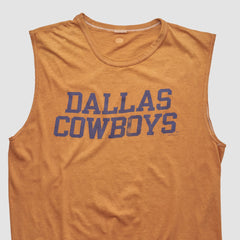 Dallas Cowboys Champion 1994 Tank - Orange Vintage on sale