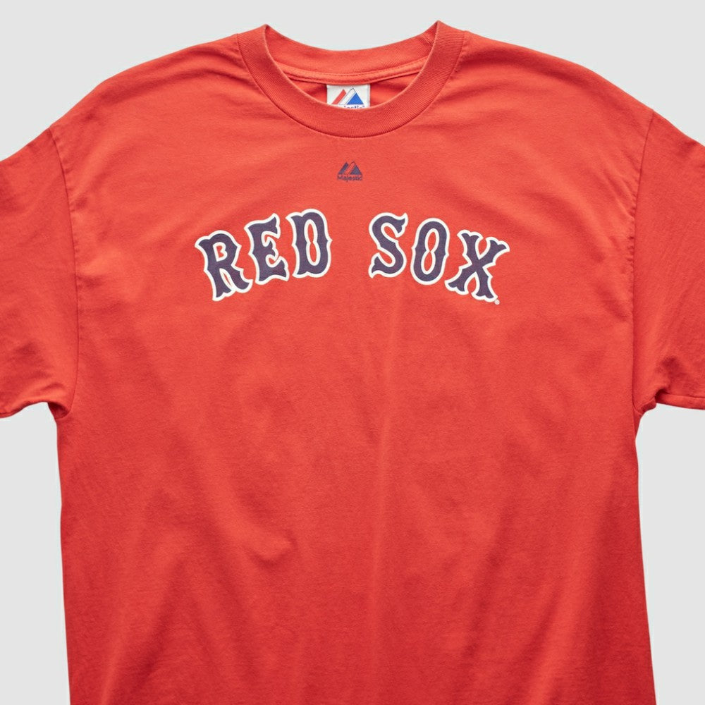 Boston Red Sox Majestic 2000s T-shirt Red Vintage