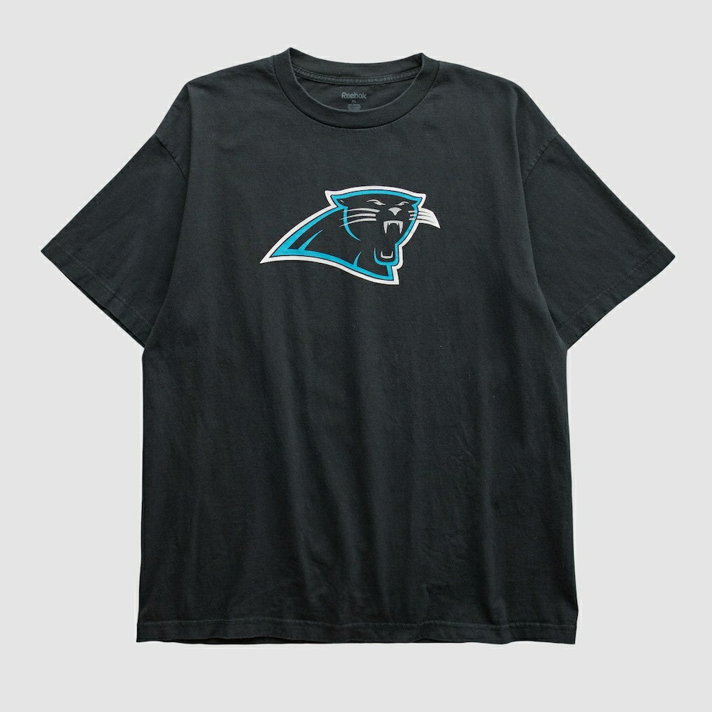 Carolina Panthers Reebok 2000s T-shirt - Black Vintage on sale