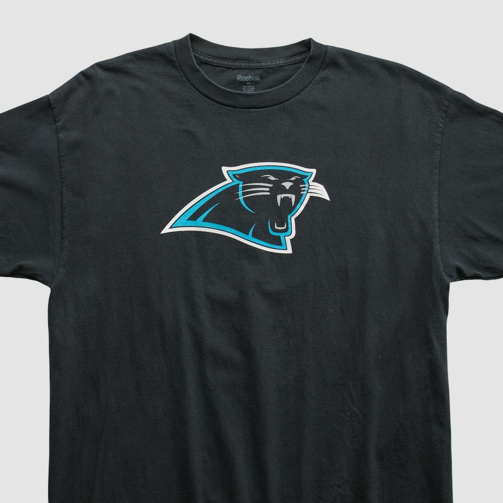 Carolina Panthers Reebok 2000s T-shirt - Black Vintage on sale