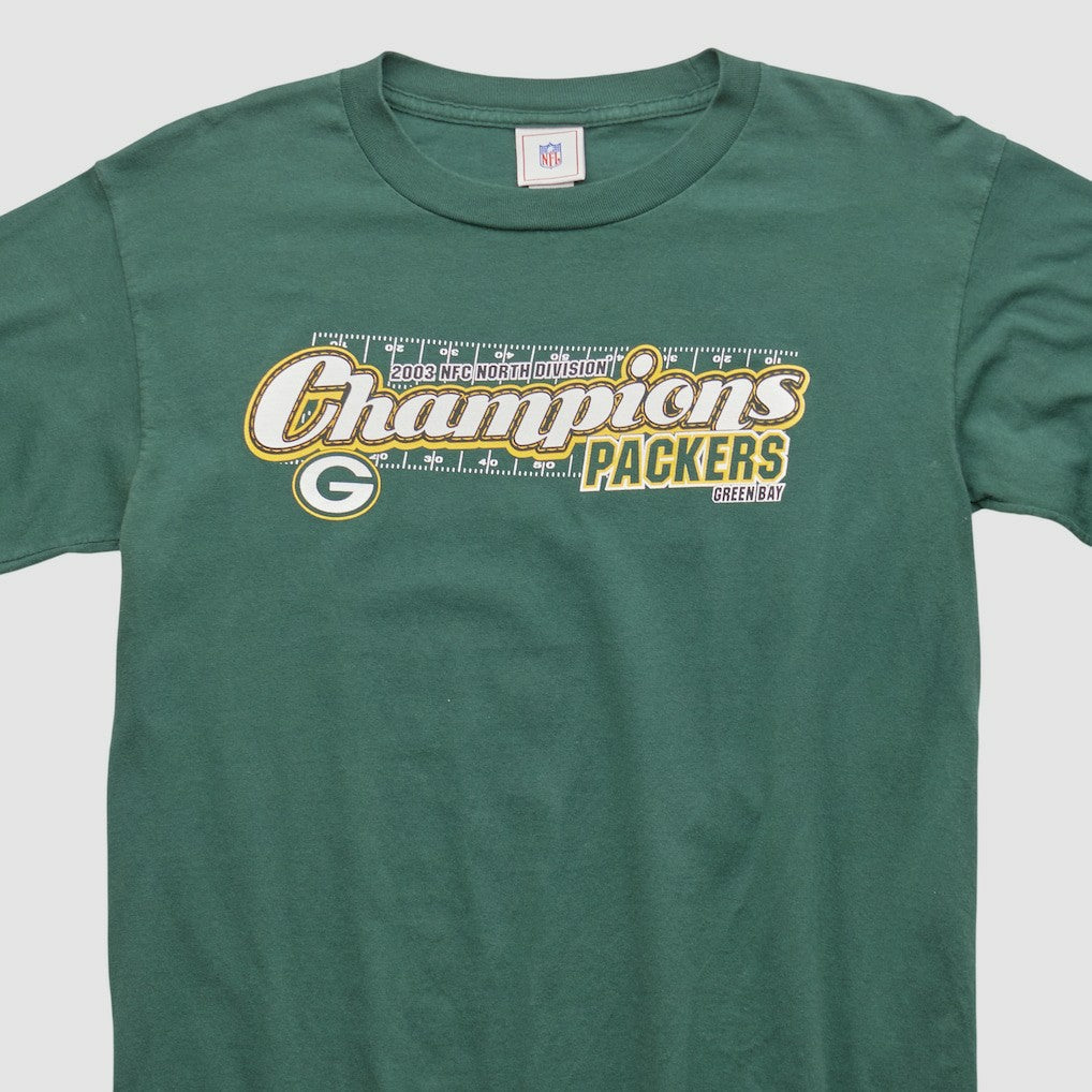 Green Bay Packers NFL 2000s Long Sleeve T-shirt - Green Vintage for sale