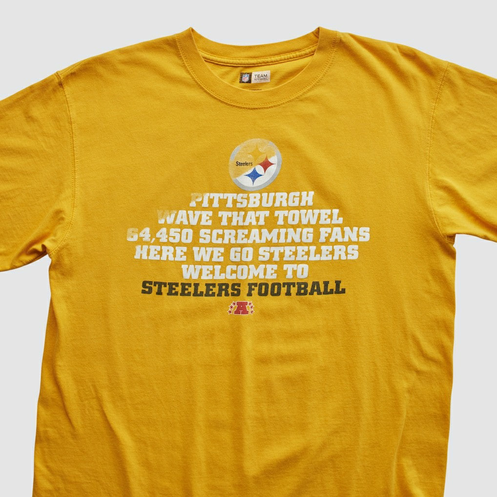 Pittsburgh Steelers NFL 2010s T-shirt - Yellow Vintage online