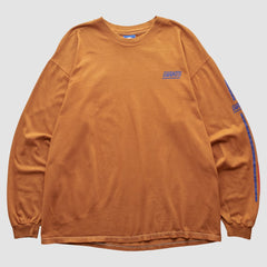 New York Giants Champion 2000s Long Sleeve T-shirt - Orange Vintage discount