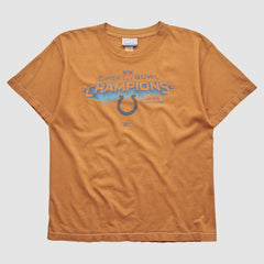 Indianapolis Colts Reebok 2007 T-shirt - Orange Vintage for sale