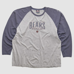 Chicago Bears NFL 2000s Long Sleeve T-shirt - Heather Gray Vintage cheap