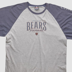 Chicago Bears NFL 2000s Long Sleeve T-shirt - Heather Gray Vintage cheap