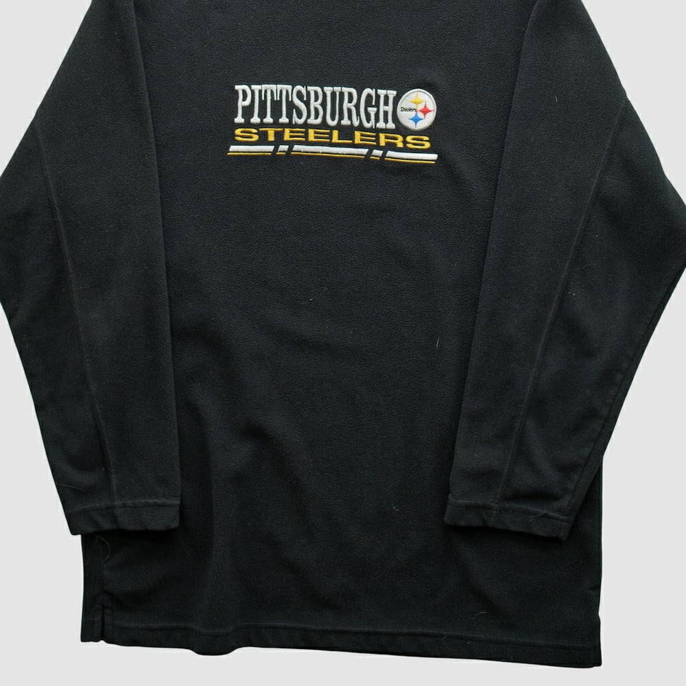 Pittsburgh Steelers NFL 2000s Pullover Sweatshirt - Black Vintage discount
