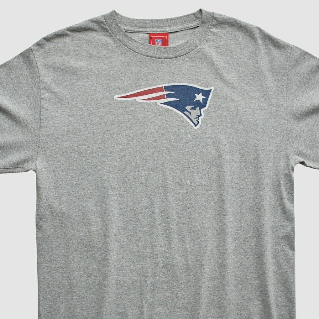 New England Patriots NFL 2000s Long Sleeve T-shirt - Heather Gray Vintage online
