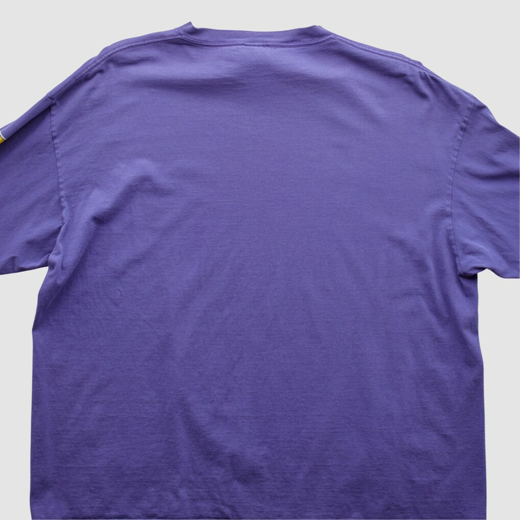 Minnesota Vikings Logo Athletic 90s Long Sleeve T-shirt - Purple Vintage for sale