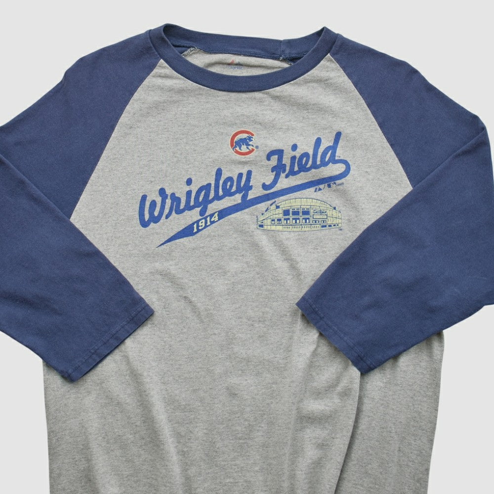 Chicago Cubs Majestic 2009 T-shirt Heather Gray Vintage