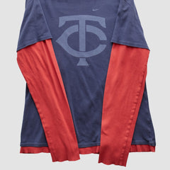 Minnesota Twins 2010s Long Sleeve T-shirt Navy Vintage