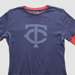 Minnesota Twins 2010s Long Sleeve T-shirt Navy Vintage