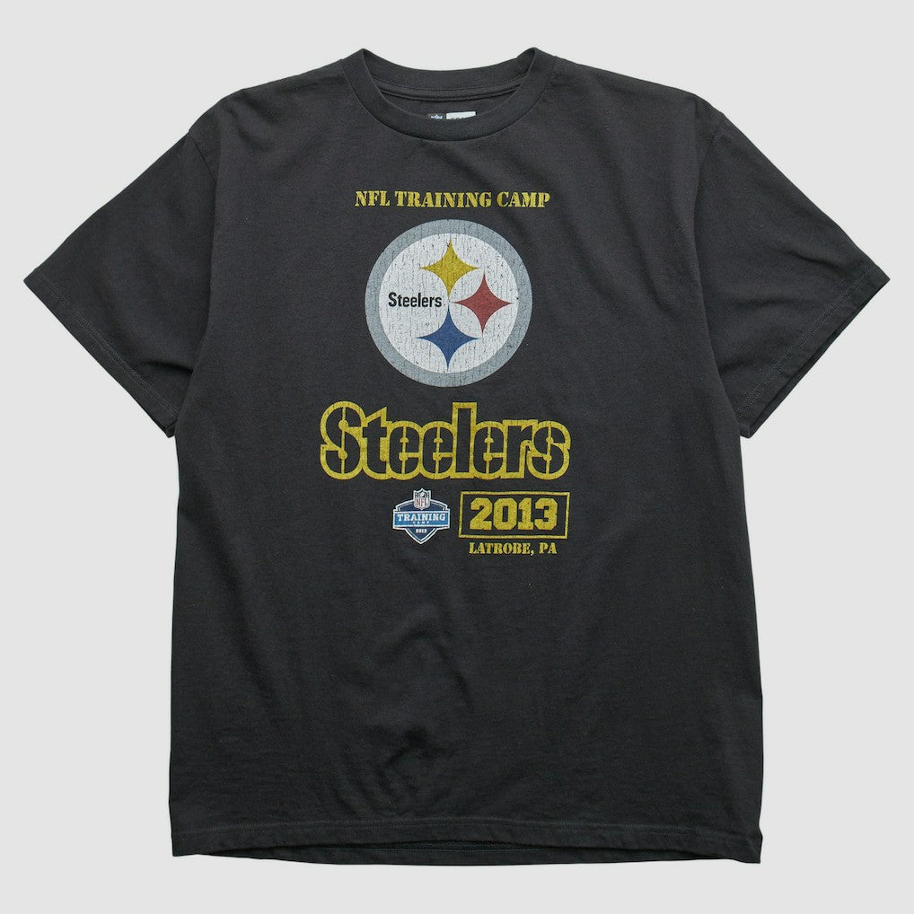 Pittsburgh Steelers NFL 2013 T-shirt - Black Vintage discount