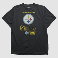 Pittsburgh Steelers NFL 2013 T-shirt - Black Vintage discount