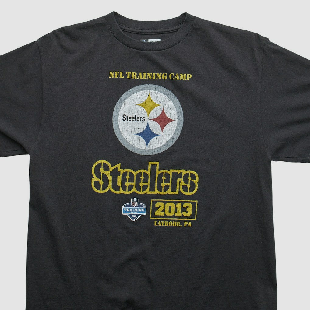 Pittsburgh Steelers NFL 2013 T-shirt - Black Vintage discount