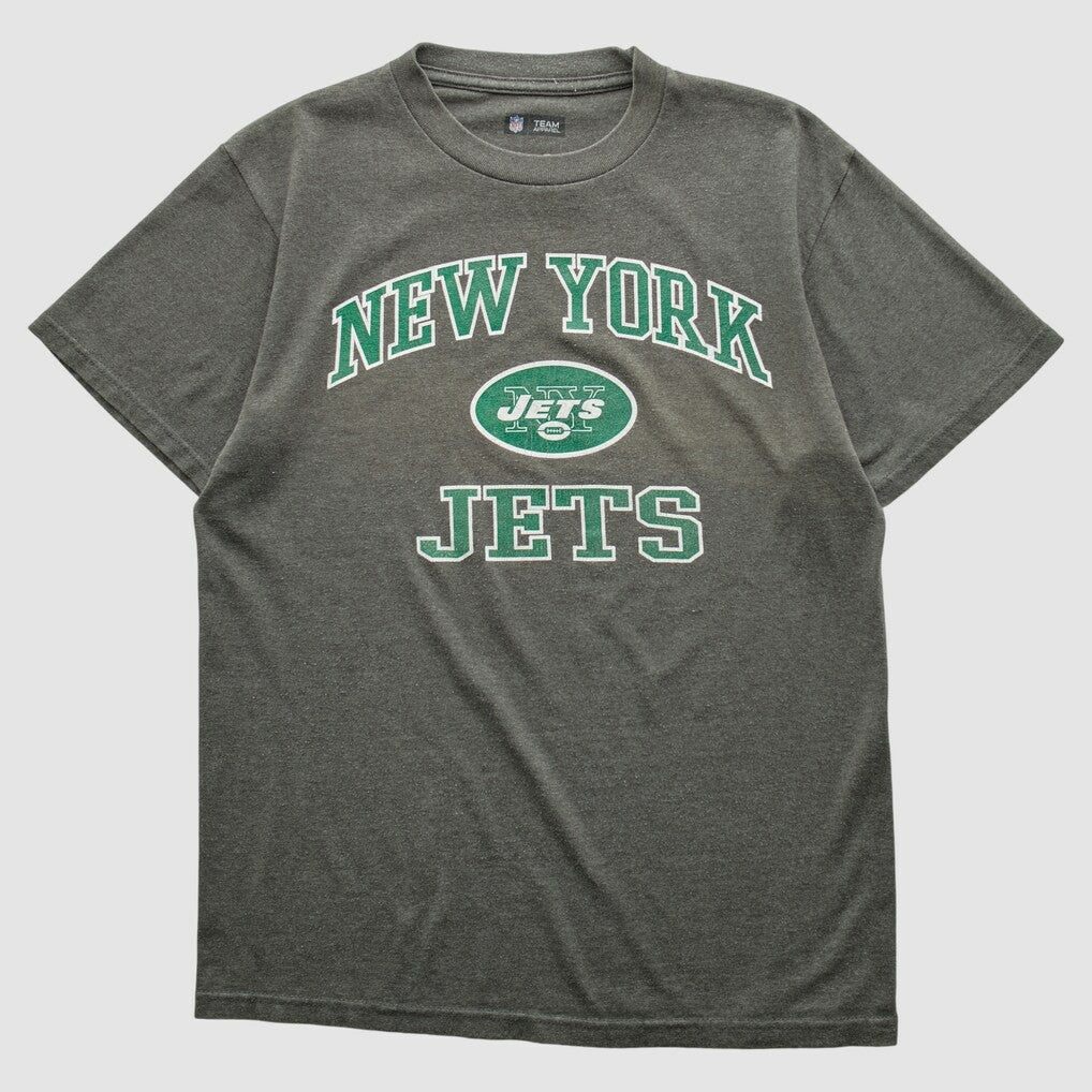 New York Jets NFL 2010s T-shirt - Dark Heather Gray Vintage sale