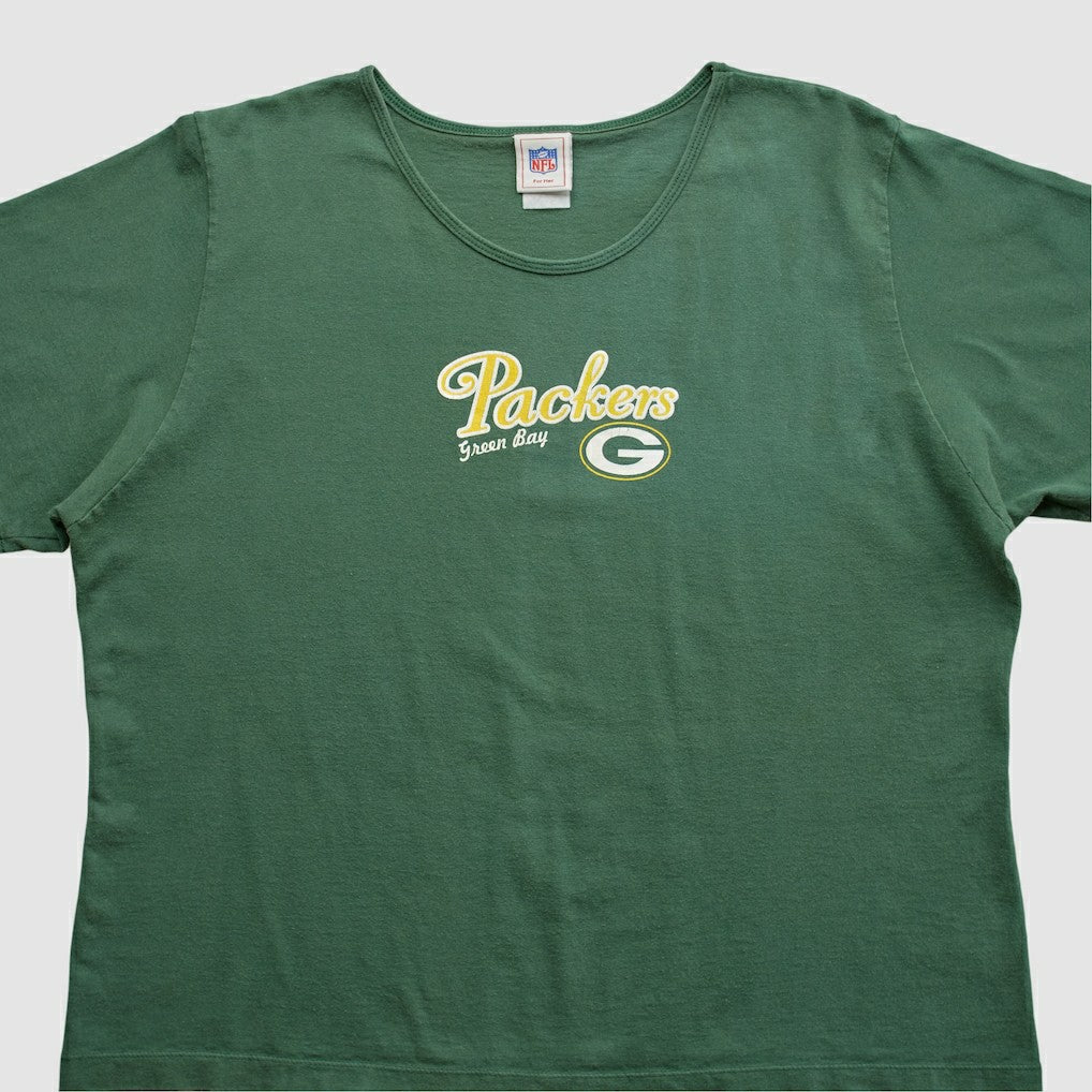 Green Bay Packers NFL 2000s T-shirt - Green Vintage discount