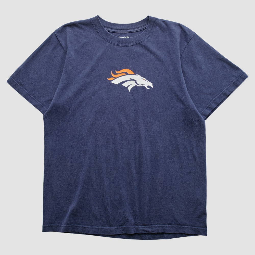 Denver Broncos Reebok 2000s T-shirt - Navy Vintage cheap