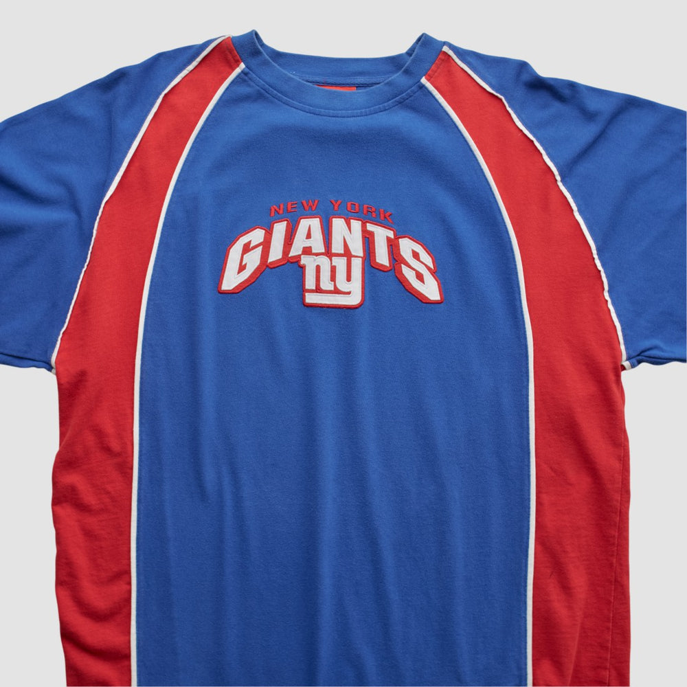 New York Giants NFL 2000s Long Sleeve T-shirt - Blue Vintage sale