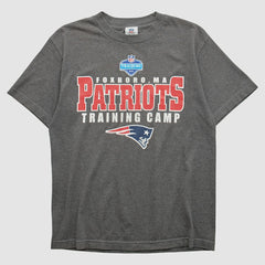 New England Patriots NFL 2010 T-shirt - Dark Heather Gray Vintage discount