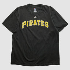Pittsburgh Pirates Majestic 2000s T-shirt Black Vintage