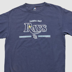 Tampa Bay Rays MLB 2008 T-shirt Navy Vintage