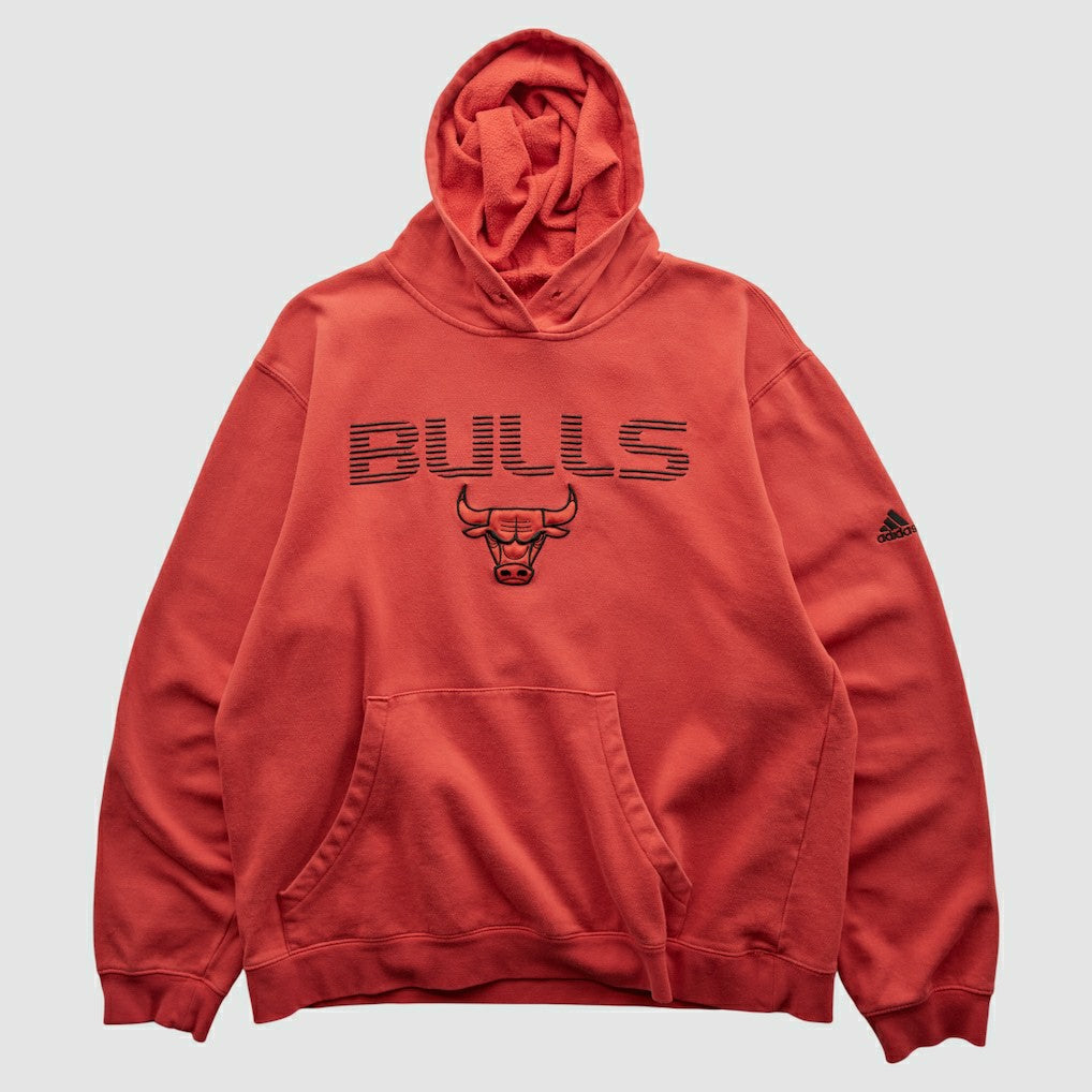 Chicago Bulls 2010s Hooded Pullover Sweatshirt - Red Vintage sale