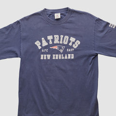New England Patriots NFL 2010s Long Sleeve T-shirt - Navy Vintage cheap