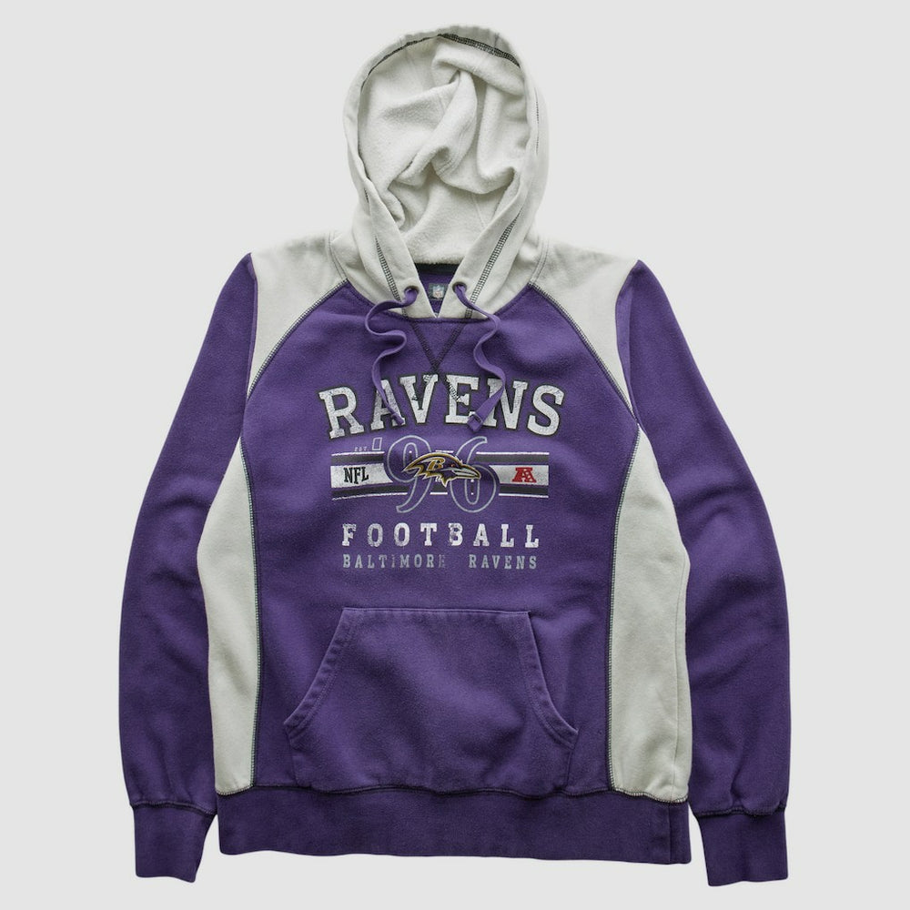 Baltimore Ravens NFL 2010s Hooded Pullover Sweatshirt - Purple Vintage sale