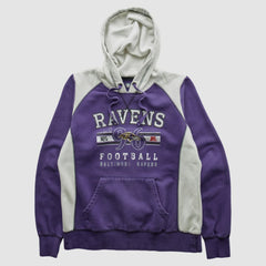 Baltimore Ravens NFL 2010s Hooded Pullover Sweatshirt - Purple Vintage sale