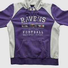 Baltimore Ravens NFL 2010s Hooded Pullover Sweatshirt - Purple Vintage sale
