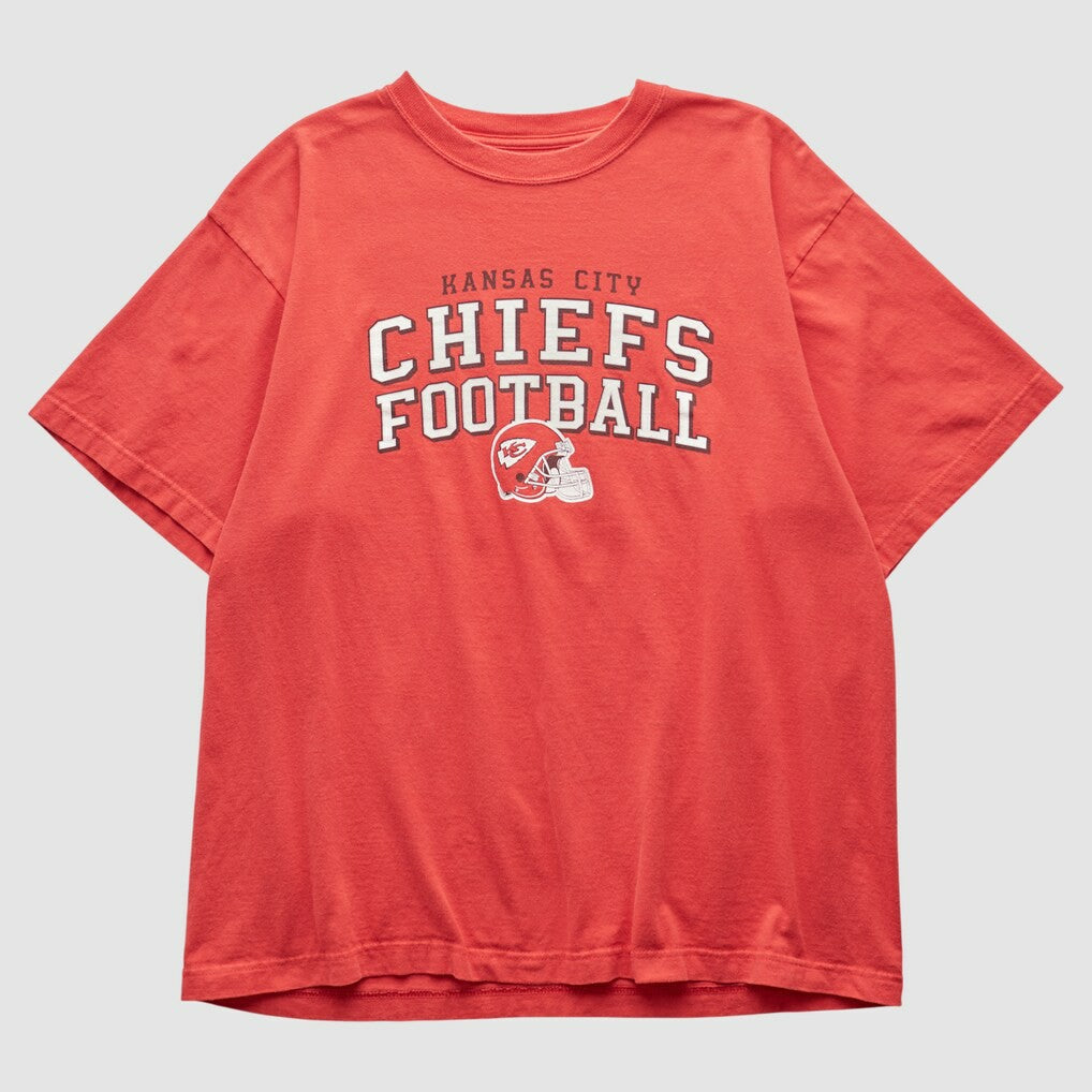 Kansas City Chiefs Reebok 2000s T-shirt - Red Vintage for sale