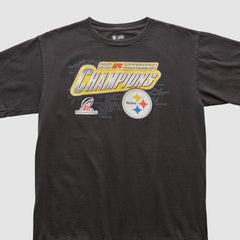 Pittsburgh Steelers NFL 2010 T-shirt - Black Vintage cheap