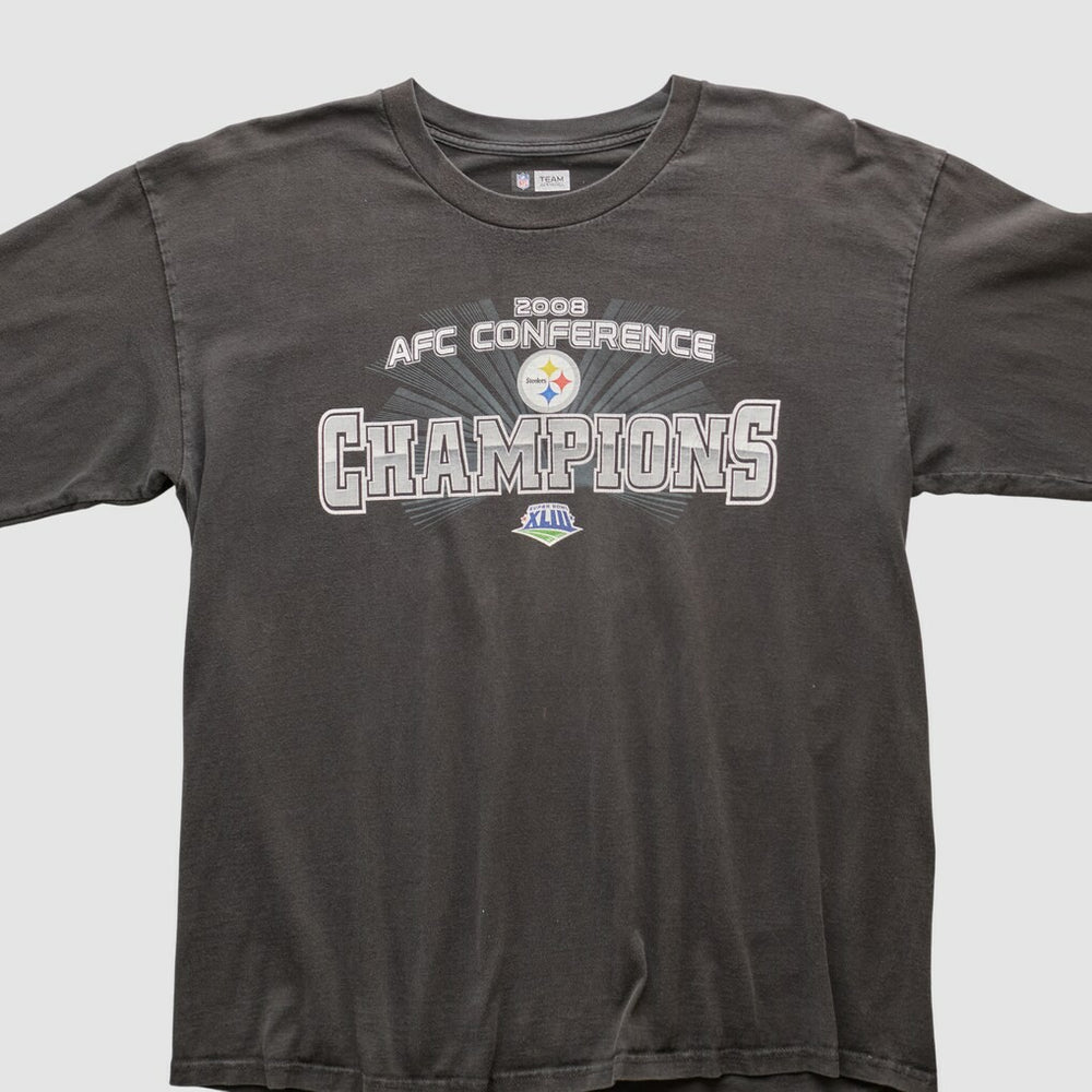 Pittsburgh Steelers NFL 2008 Long Sleeve T-shirt - Black Vintage online