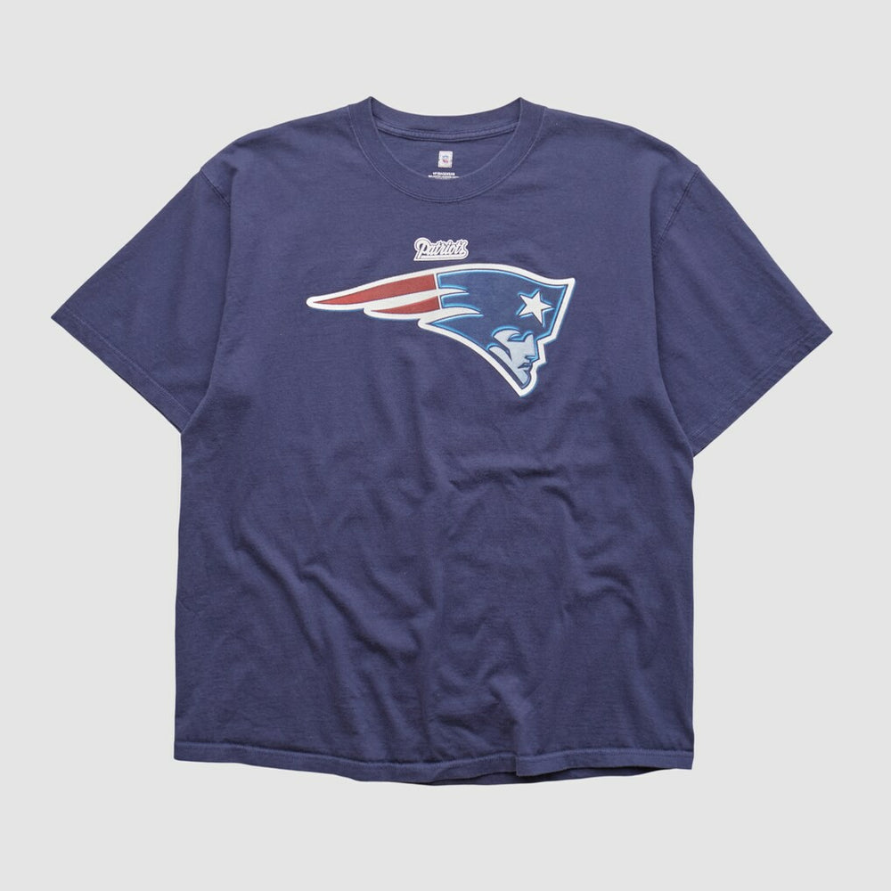 New England Patriots NFL 2000s T-shirt - Navy Vintage discount