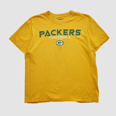 Green Bay Packers NFL 2000s T-shirt - Yellow Vintage on sale