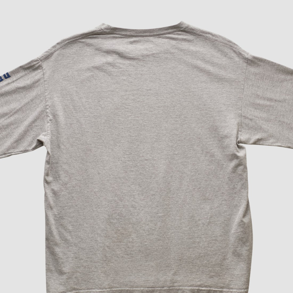 Denver Broncos NFL 2000s Long Sleeve T-shirt - Heather Gray Vintage cheap