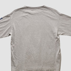 Denver Broncos NFL 2000s Long Sleeve T-shirt - Heather Gray Vintage cheap