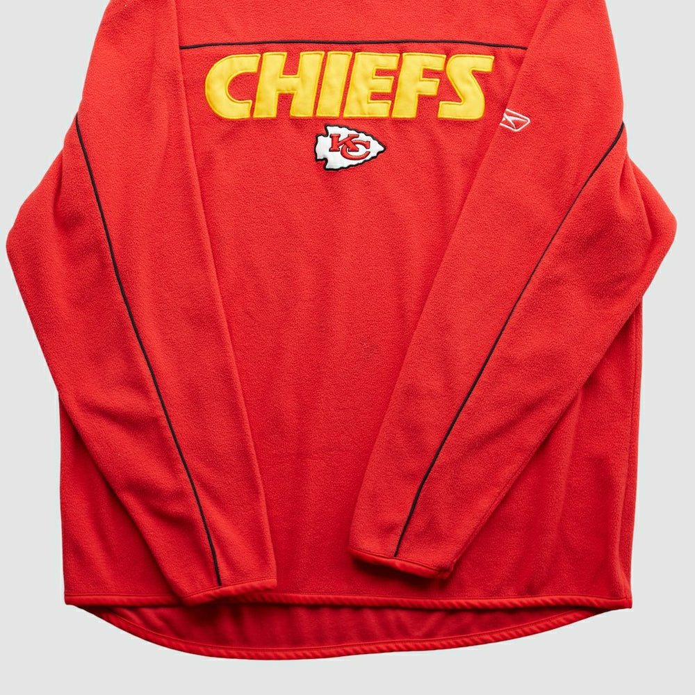 Kansas City Chiefs NFL 2000s Pullover Sweatshirt - Red Vintage for sale