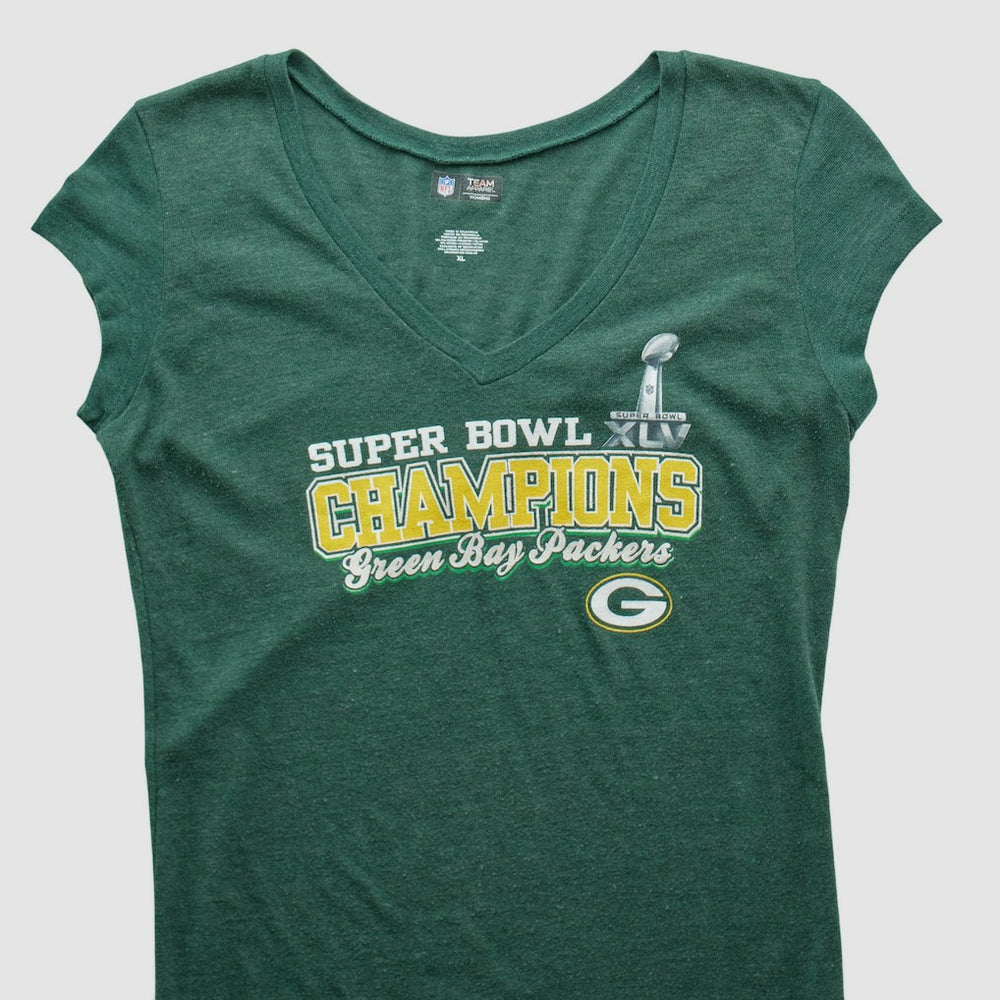 Green Bay Packers NFL 2011 T-shirt - Green Vintage for sale