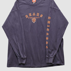 Chicago Bears NFL 2000s Long Sleeve T-shirt - Navy Vintage sale