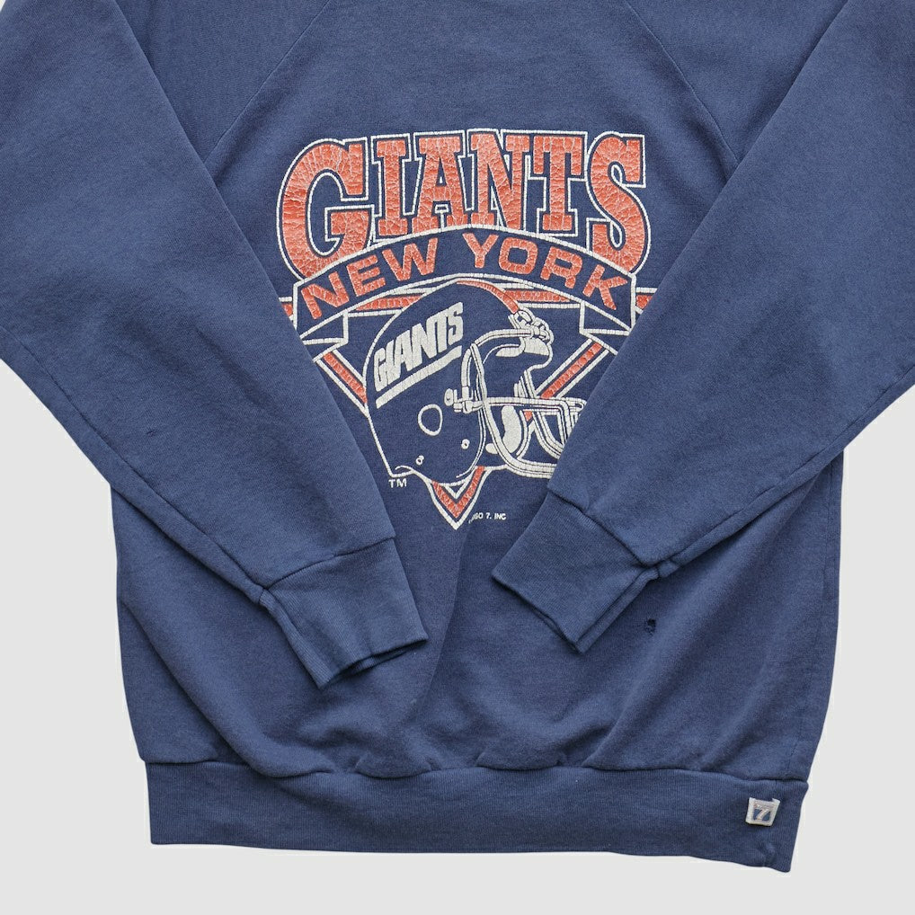 New York Giants Logo Athletic 90s Pullover Sweatshirt - Navy Vintage online