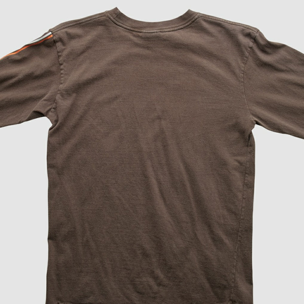 Cleveland Browns Reebok 2000s Long Sleeve T-shirt - Brown Vintage sale