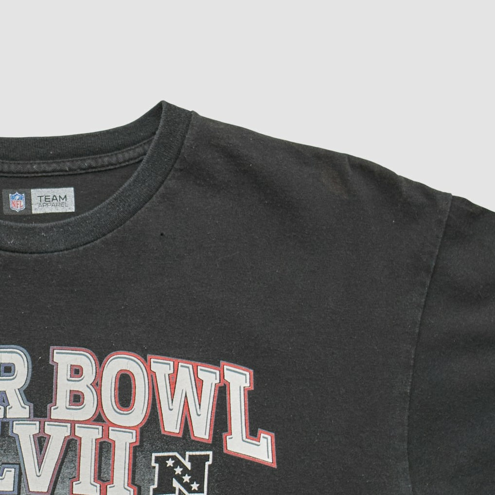 Superbowl XLVII NFL 2013 T-shirt - Black Vintage sale