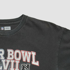 Superbowl XLVII NFL 2013 T-shirt - Black Vintage sale