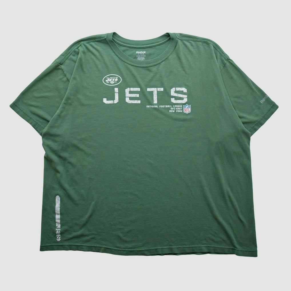 New York Jets Reebok 2000s T-shirt - Green Vintage discount